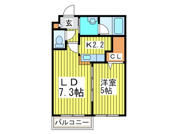 Ruk-A円山の物件間取画像